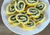 Rotolo di frittata farcito