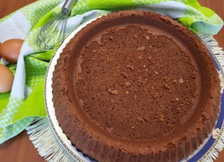 Crostata morbida al cioccolato