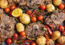 Agnello al forno con patate